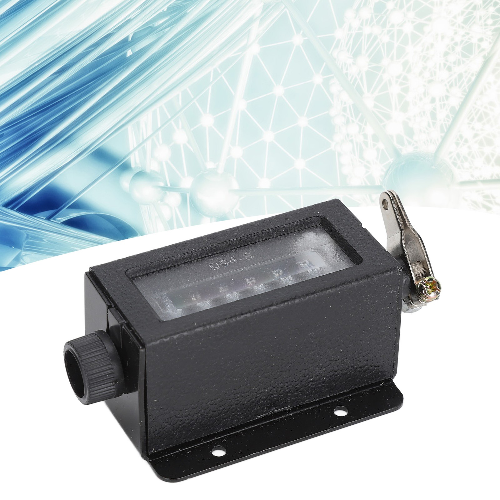 Mechanical Counter 6 Digit Hand Pull Stroke Tally Counter With Spring For