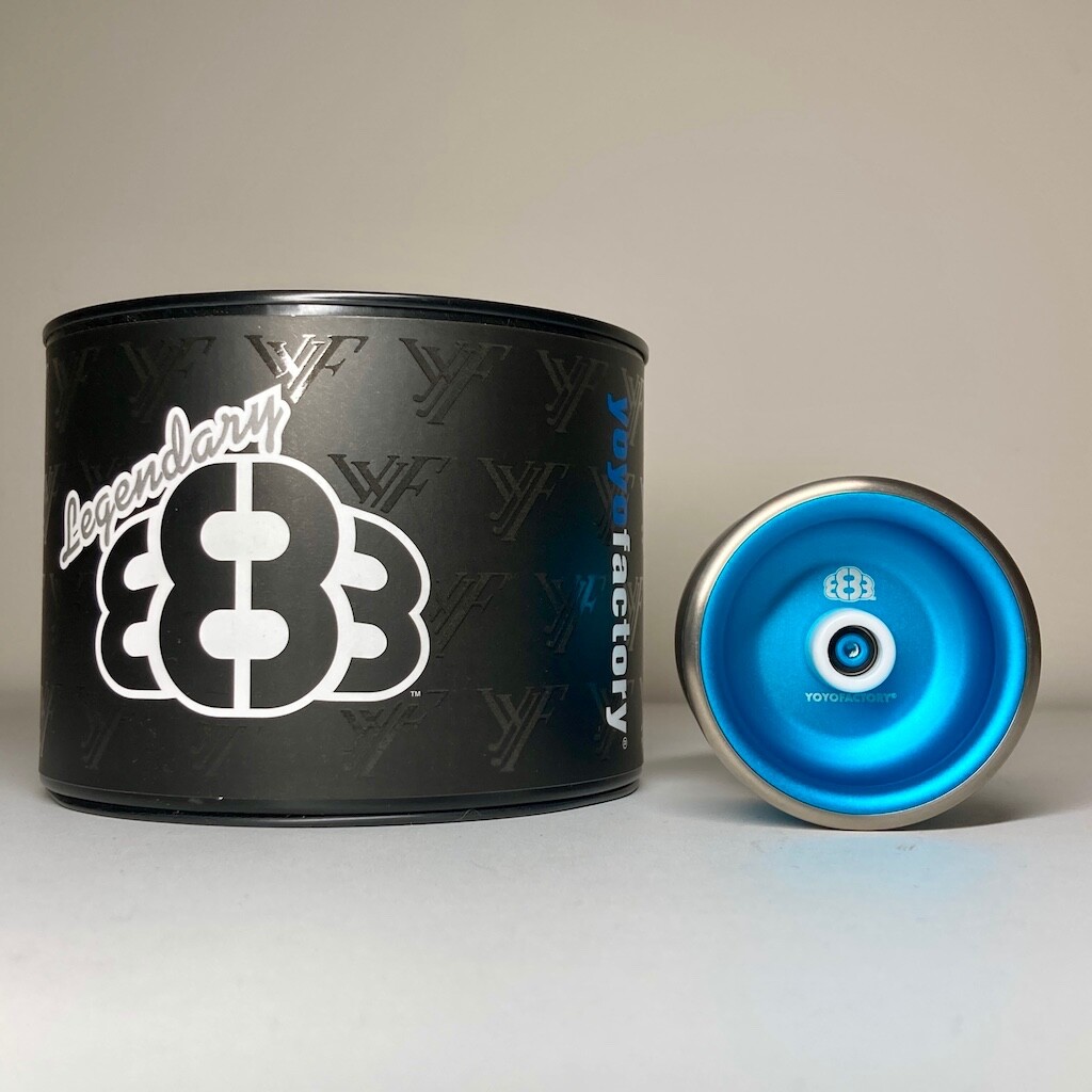 YYF YoYoFactory Legendary 888 Aqua / Silver