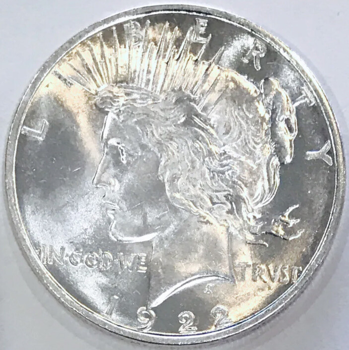 ⭐️1922 D PEACE DOLLAR⭐️ONE OF A KIND⭐️GEMBU+++⭐️PREMIUM QUALITY⭐️SO RARE⭐️