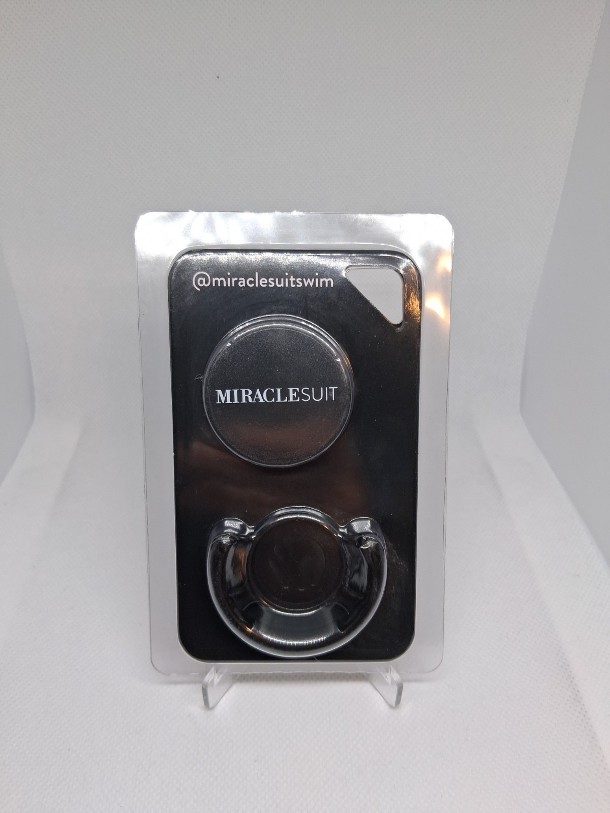 Miraclesuit Universal Phone Grip Repositionable Adhesive Black