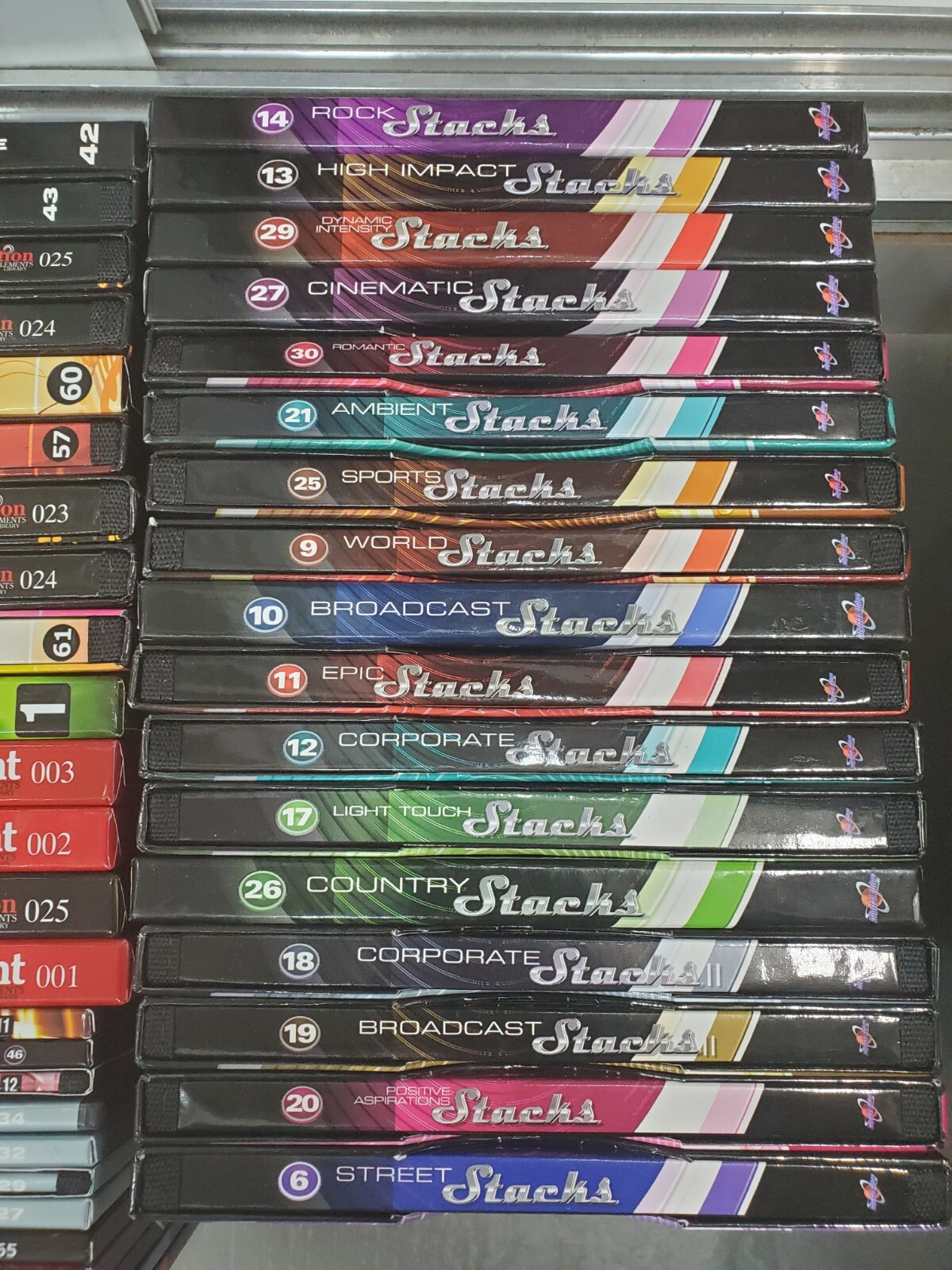 Digital Juice Media Editing Lot Stack Traxx Stacks PC Software Music & More