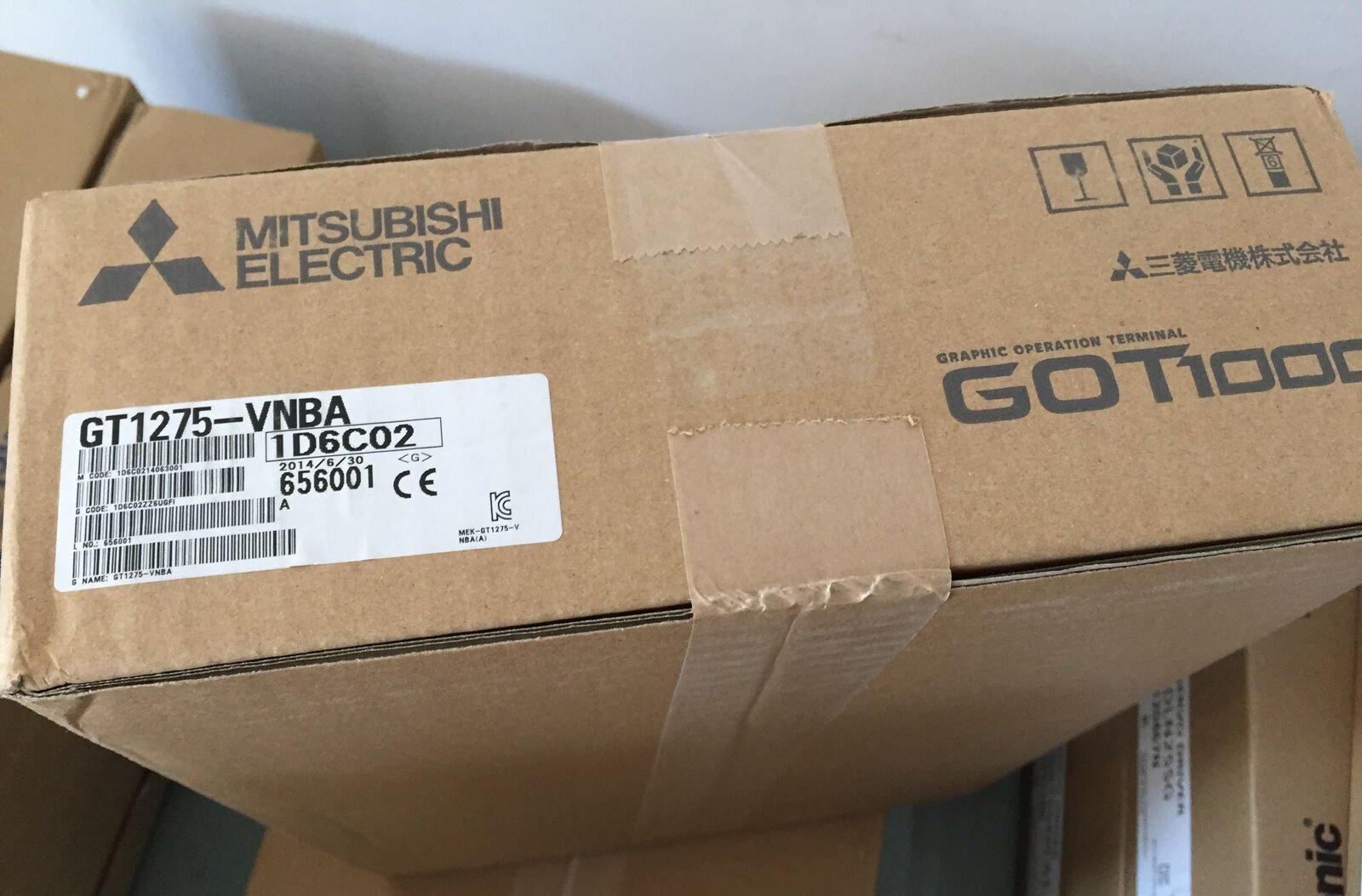 1PC New Mitsubishi GT1275-VNBA Touch Screen  GT1275VNBA