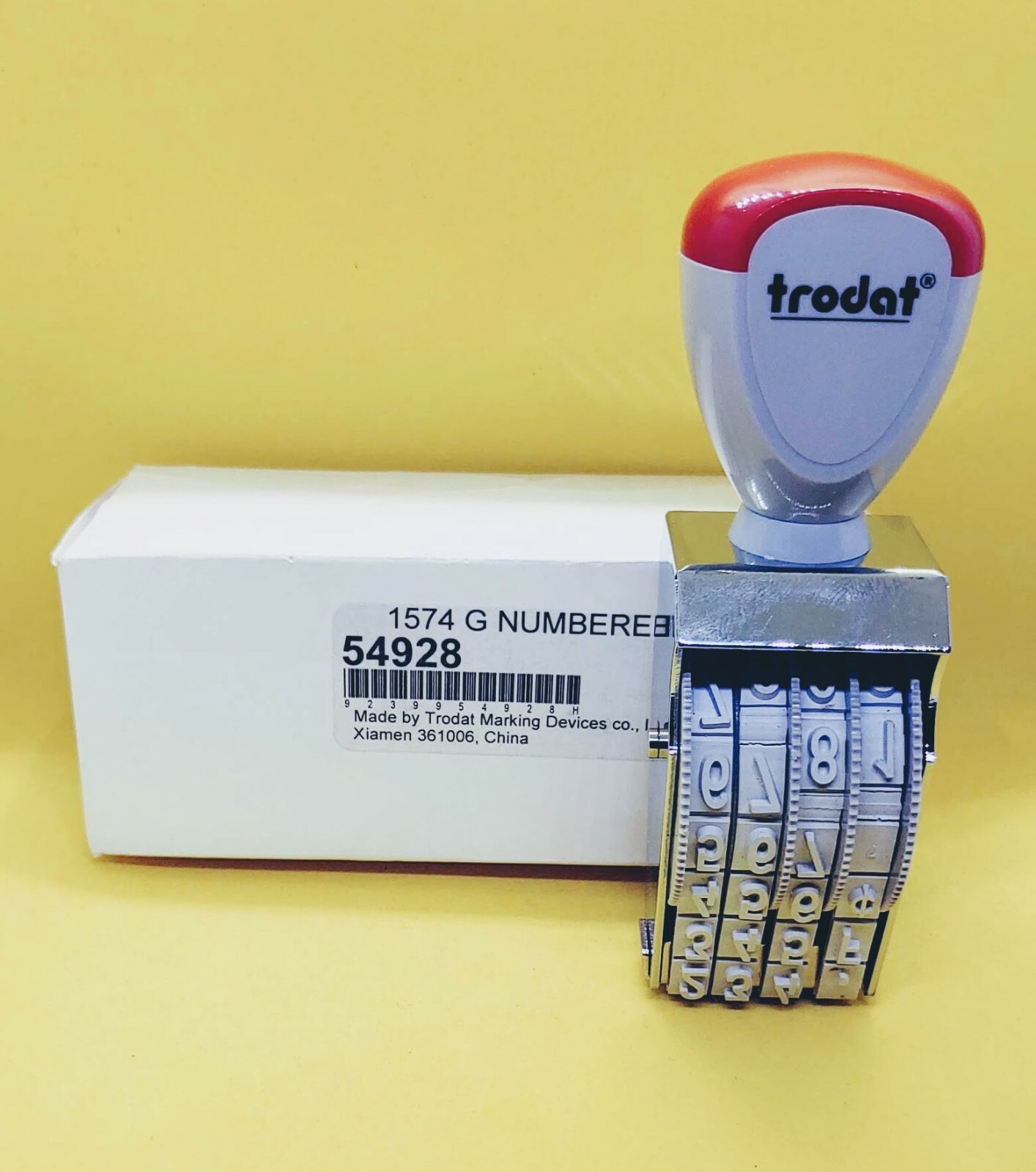 Trodat 1574 Classic Line 4 Band Number Stamp