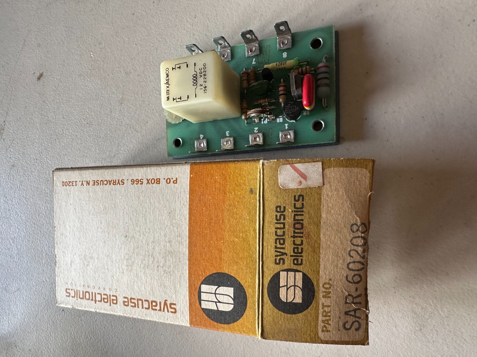 SAR-60208 Syracuse Relay Control Board NIB