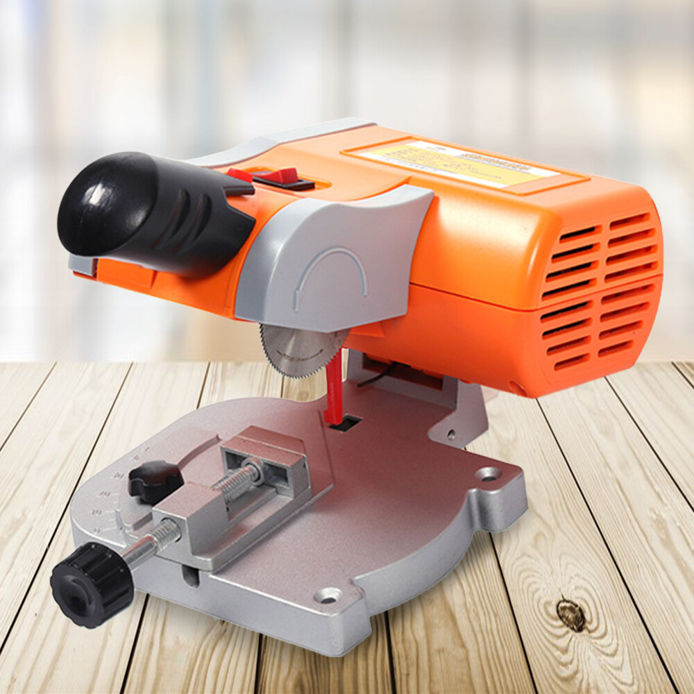 Mini Benchtop Cut-off Chop Saw wood metal Angle Moulding cutter 45°Miter saw HOT