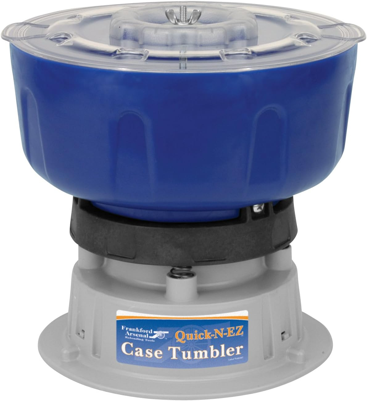 Quick-N-Ez Vibratory Case Tumbler with 220V International Plug for Dry Brass Cle