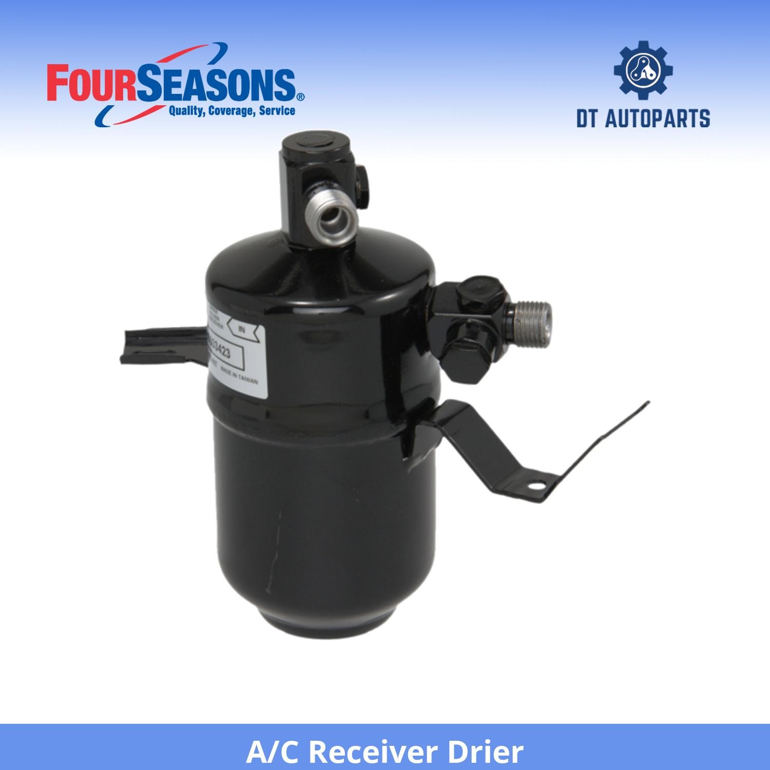 For 1987, 1990-1993 Mercedes-Benz 300D - A/C Receiver Drier Four Seasons