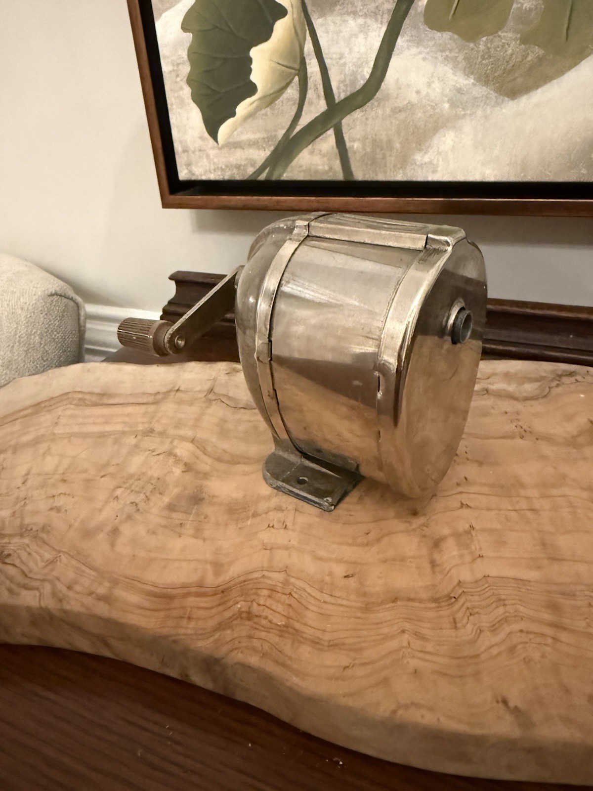 Vintage Boston L Pencil Sharpener Vintage Desk Mount