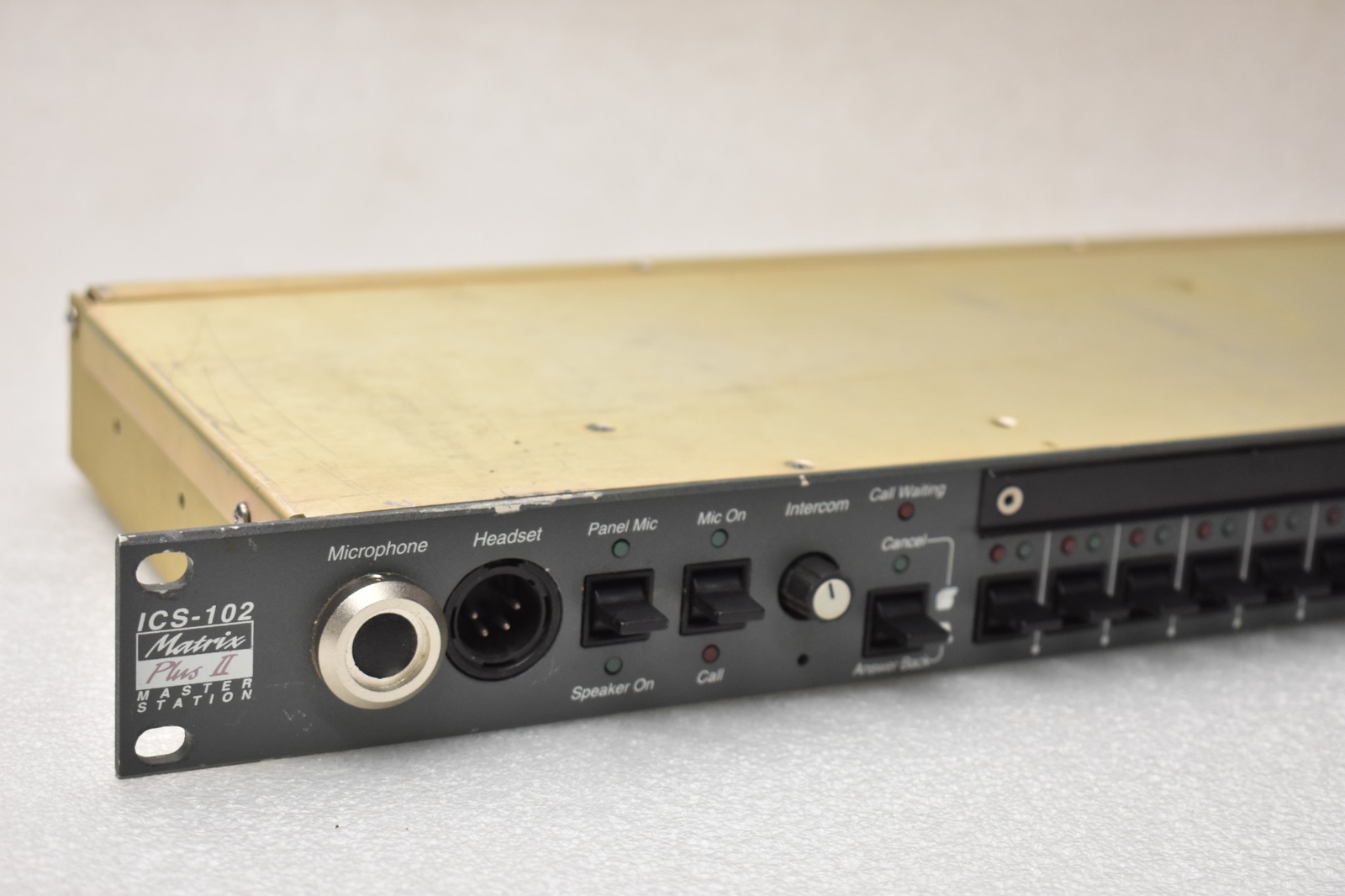 Clear-Com Intercom System Matrix Plus II ICS-102 Master Station