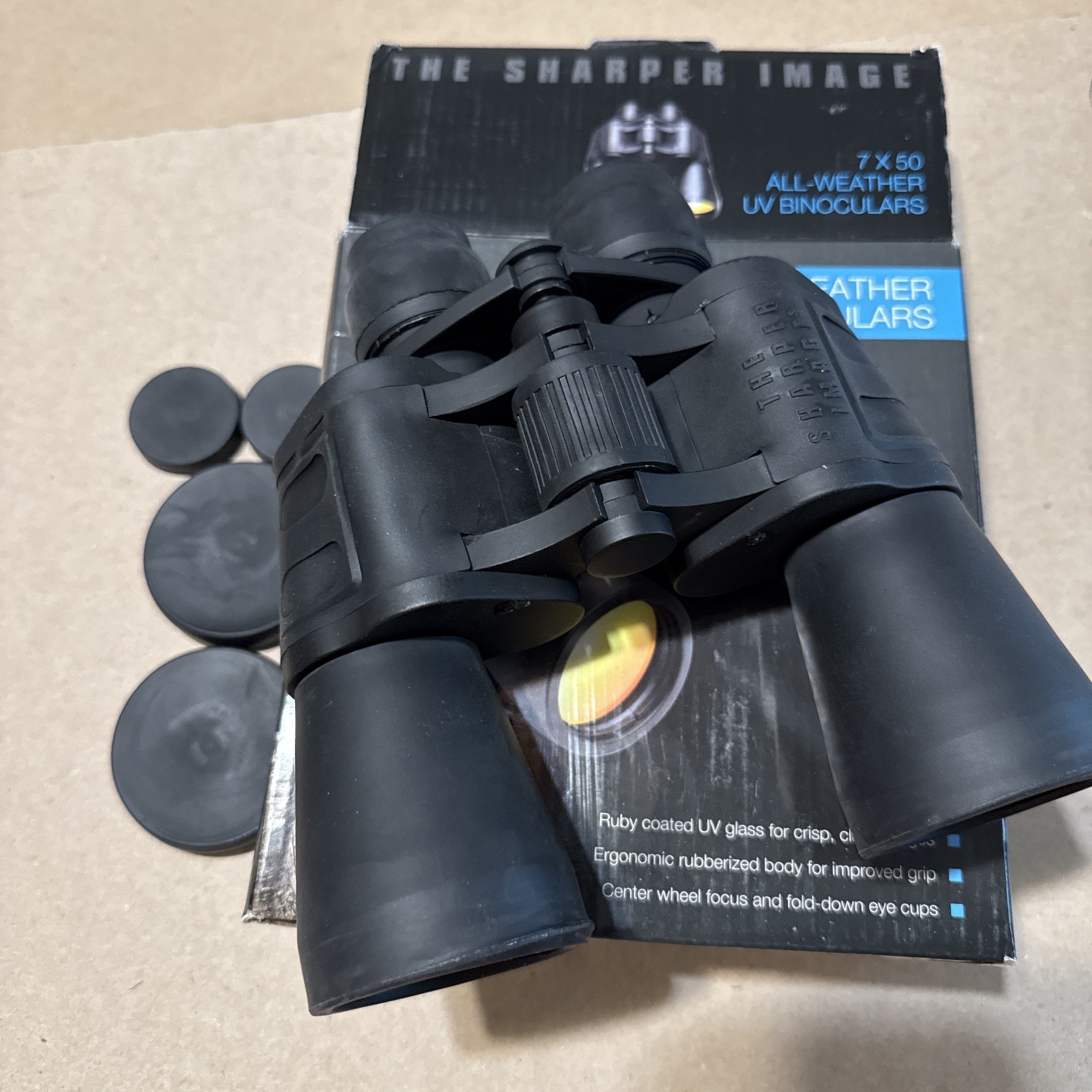 SHARPER IMAGE 7x50 Binoculars - Preowned Excellent Condition (#2)