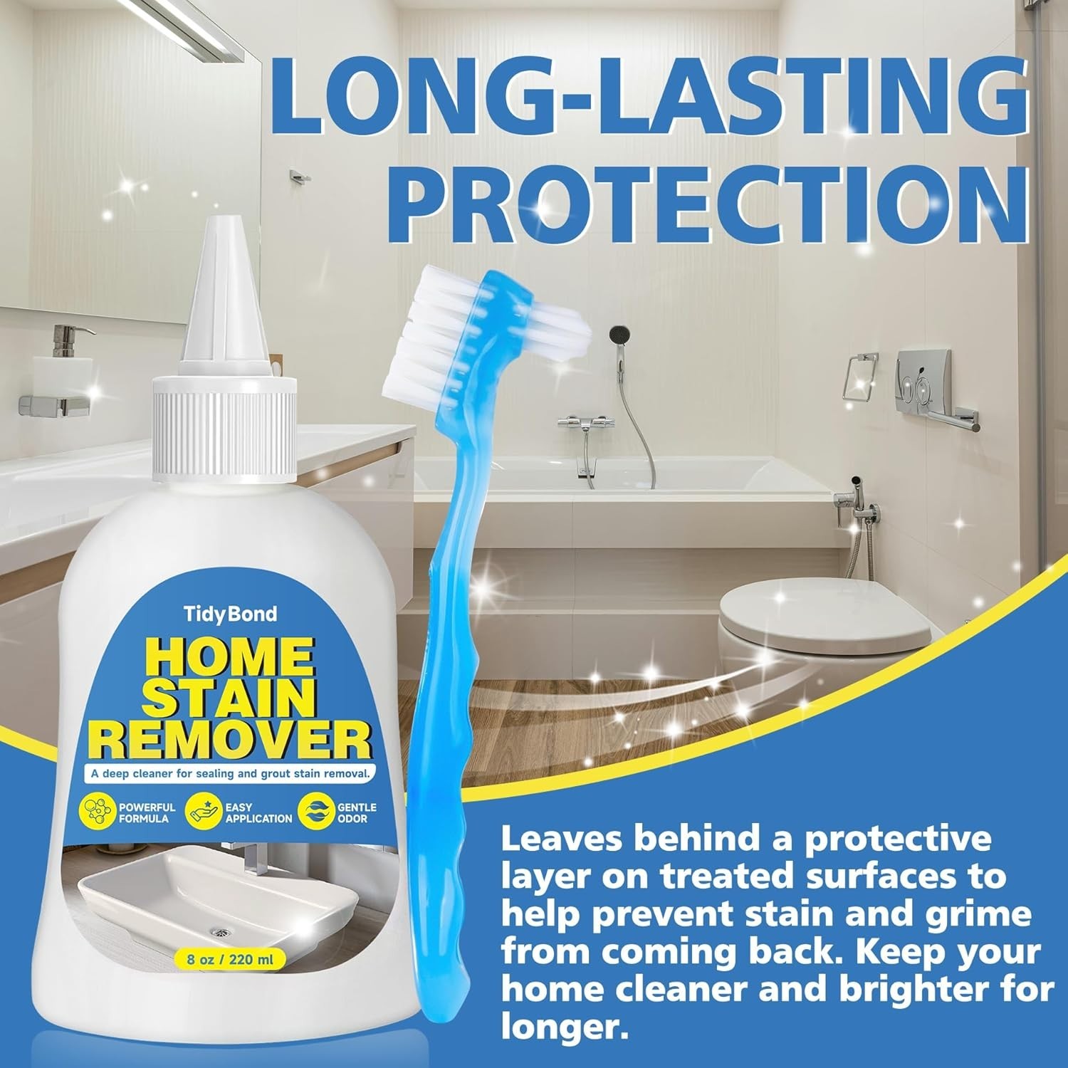 Home Stain Remover Gel, Heavy Duty Stain Cleaner, Deep Clean for Front Loader...