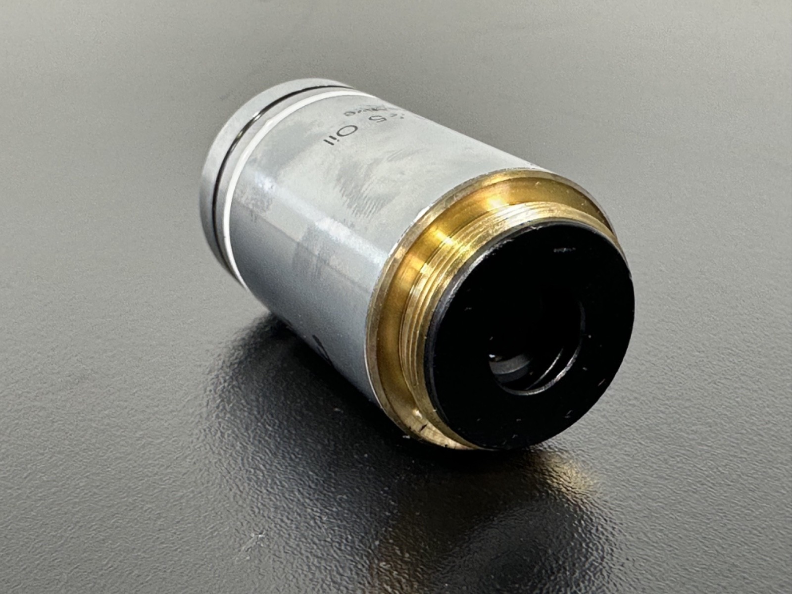 Olympus Plan Objective 100X/1.25 Oil Microscope Objective Lens