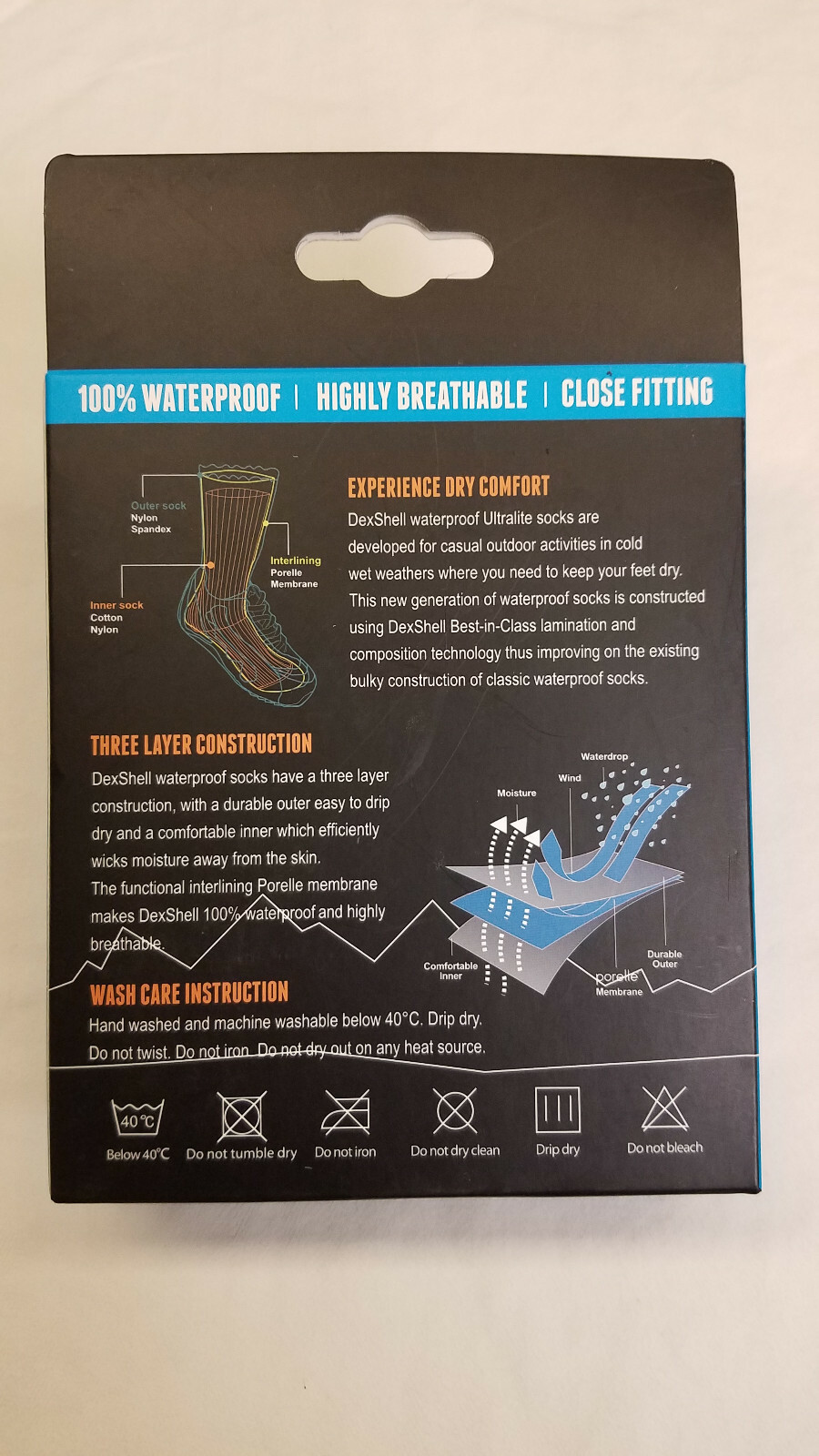 DexShell UltraLite Biking Socks