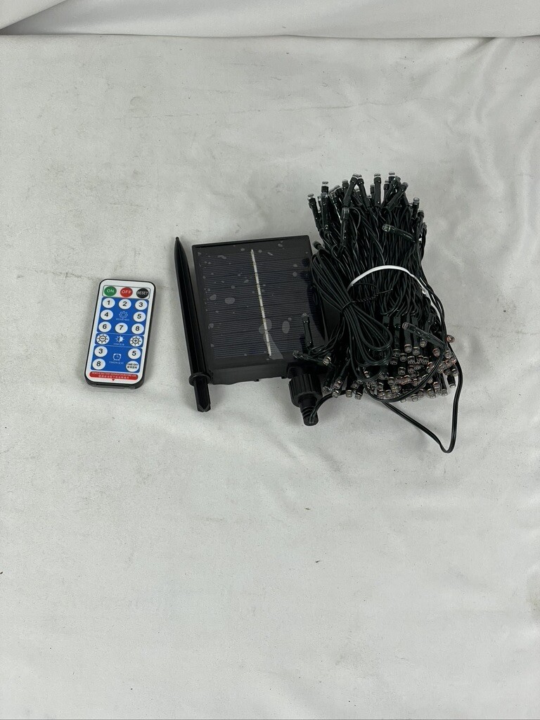 RuiAoTD 72FT 200LED Solar Lights Multicolor