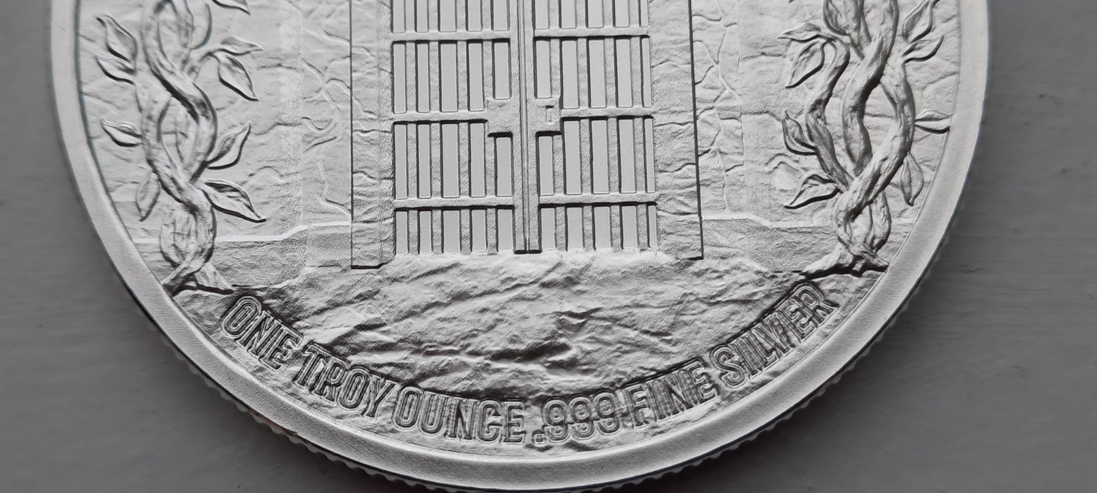 ALLIGATOR ALCATRAZ - 1 oz .999 Fine Silver