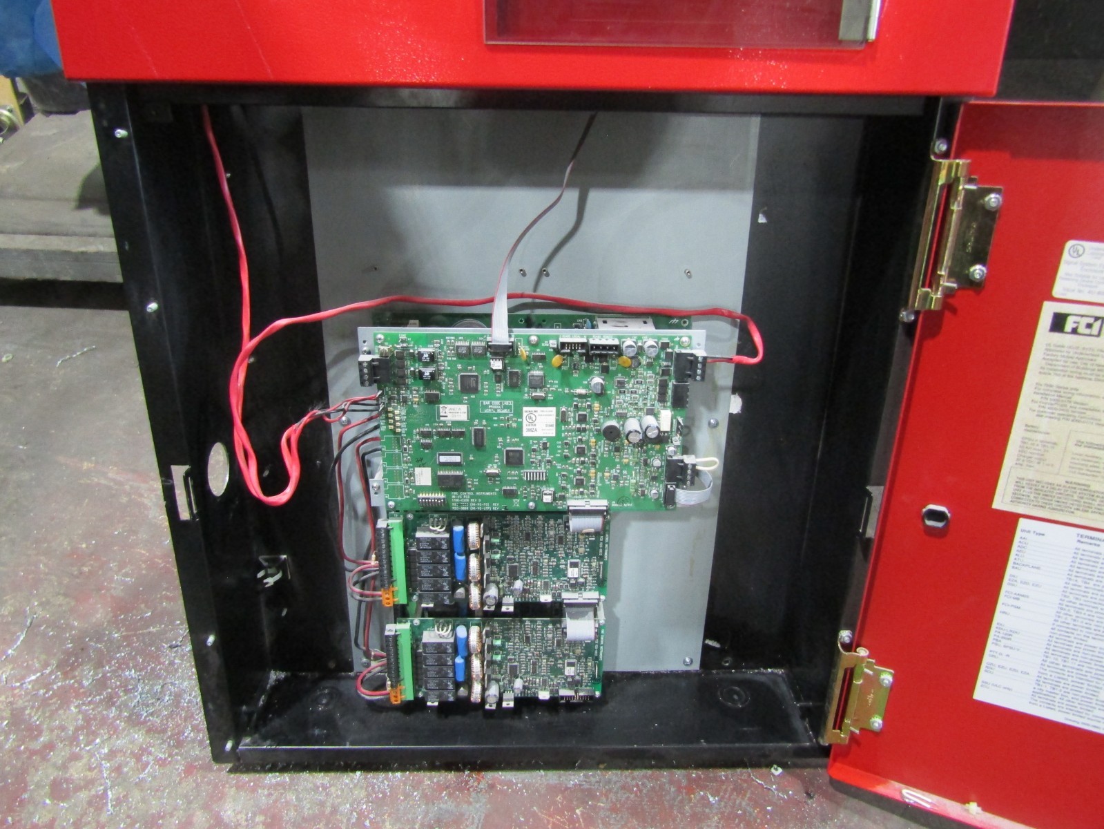 💥FCI FIRE CONTROL INSTRUMENTS FIRE ALARM CONTROL