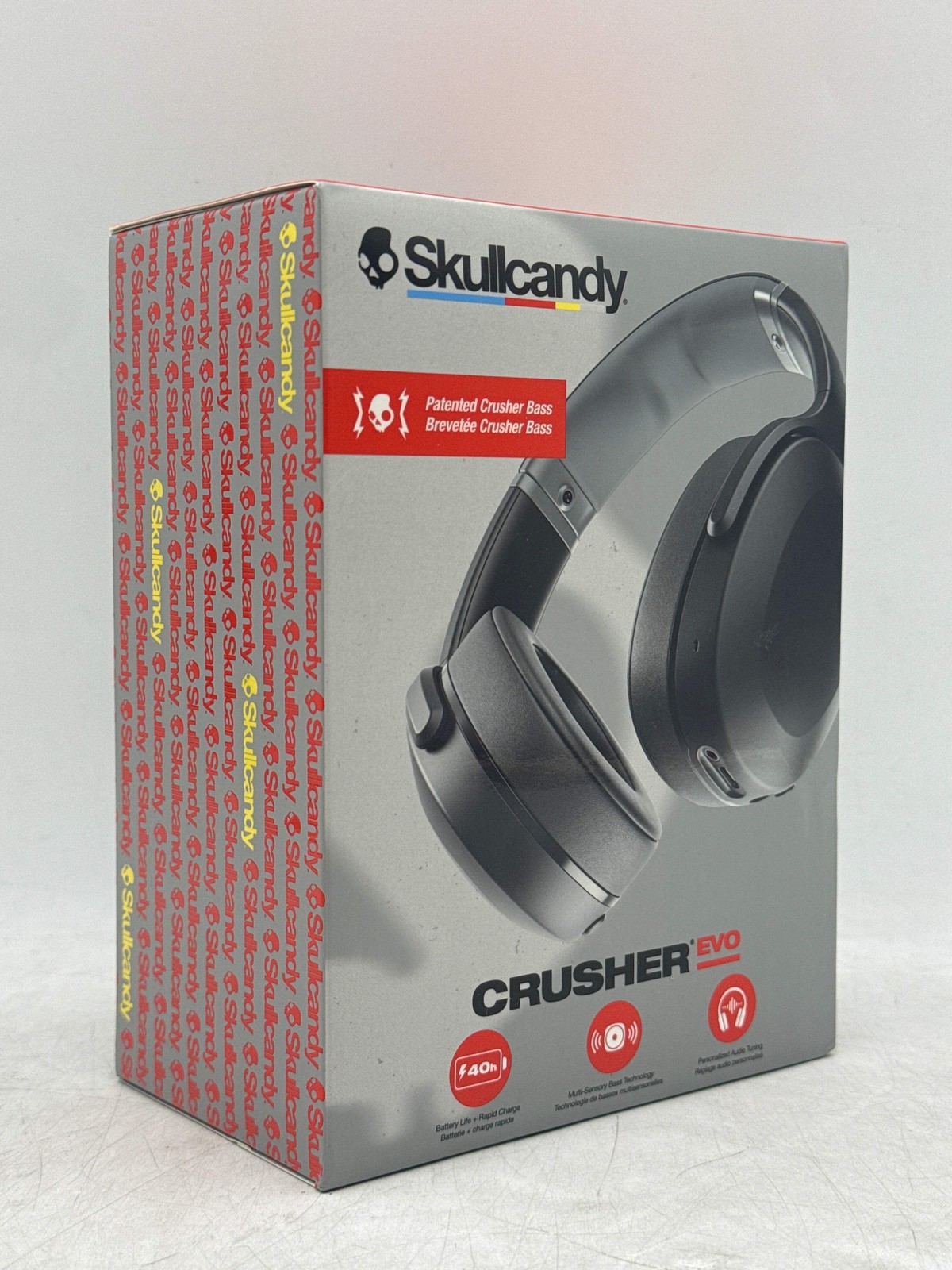 Skullcandy Crusher Evo Wireless Headphones True Black NEW SEALED