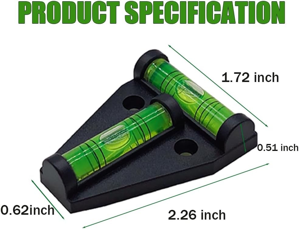 5 Pack Levelers, T Type Precision Leveling Bu Style: 5PACK - T-Type RV LEVELER