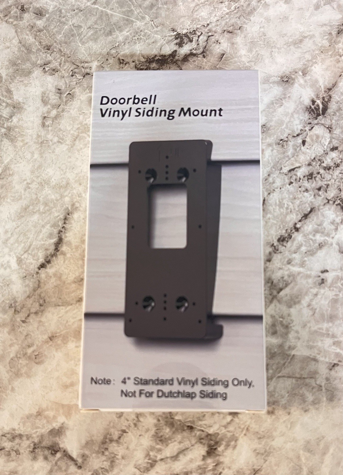 Doorbell Ring Camera Vinyl Siding Mount