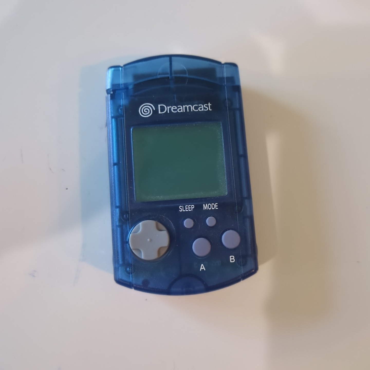 Sega Dreamcast Blue VMU Card (Visual Memory Unit) CIB Complete in Box Tested