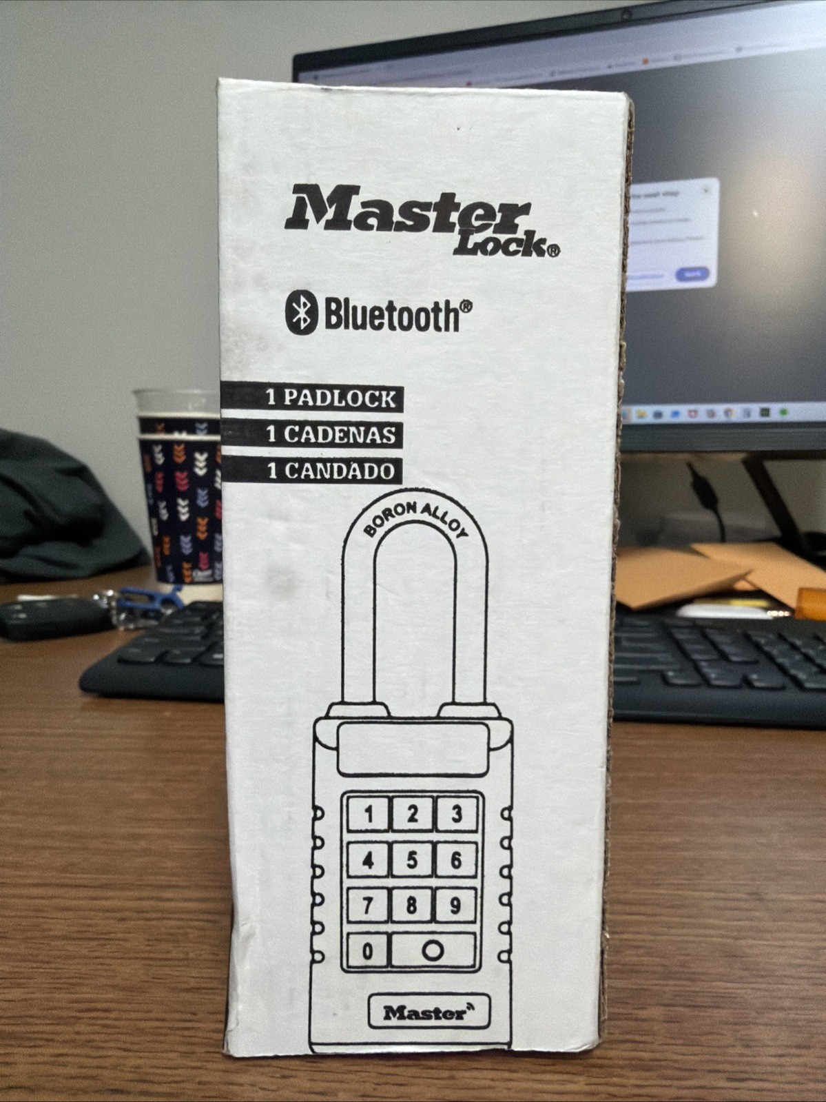 Master Lock 6400LJENT Professional Bluetooth Smart Padlock *NEW*
