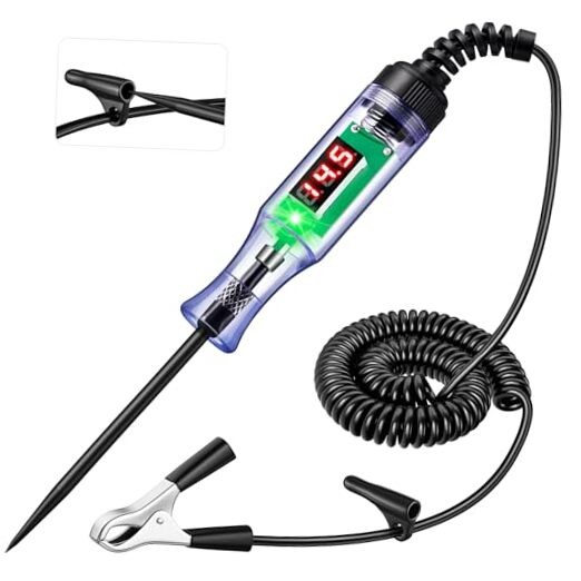 Automotive Test Light with 3-48V LED Digital Readout - Automotive Circuit 3V-48V
