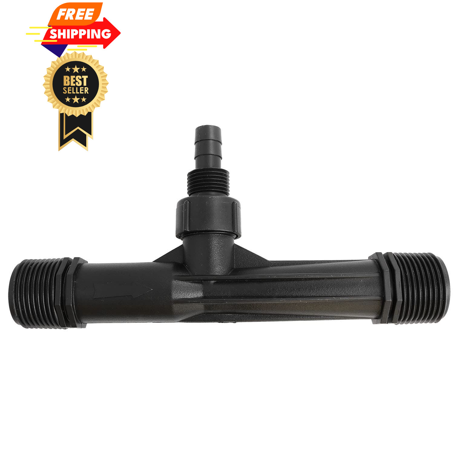 LQ Industrial 1Inch Irrigation Venturi Fertilizer Mixer 1Inch, Black