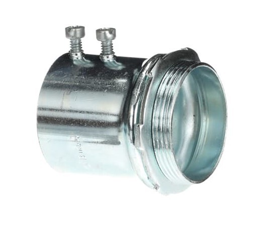 TC127A STEEL CITY 2-1/2 INCH EMT SET SCREW CONNECTOR STEEL