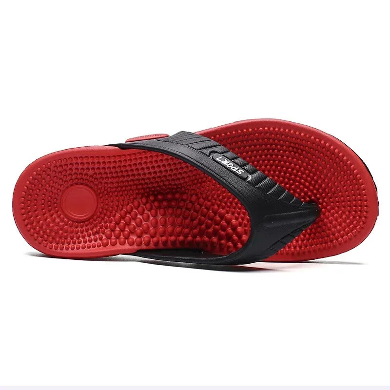 Massage Flip-flops Summer Men Slippers Beach Sandals Comfortable Men Casual Shoe