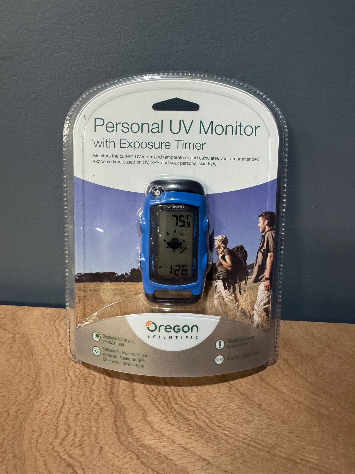 Oregon Scientific Personal UV Monitor Model # UV888 New Factory Sealed