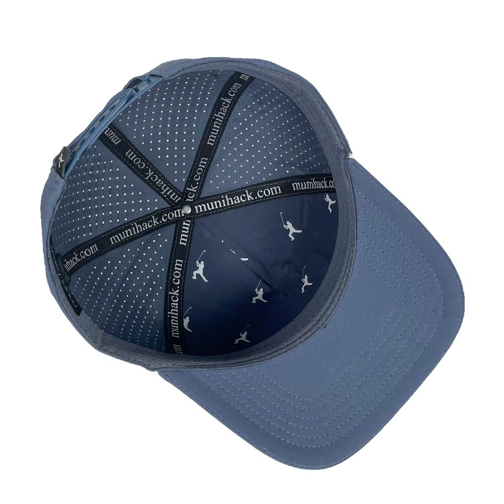 "1-Star Review" - Funny Golf Hat - Slate - Adjustable