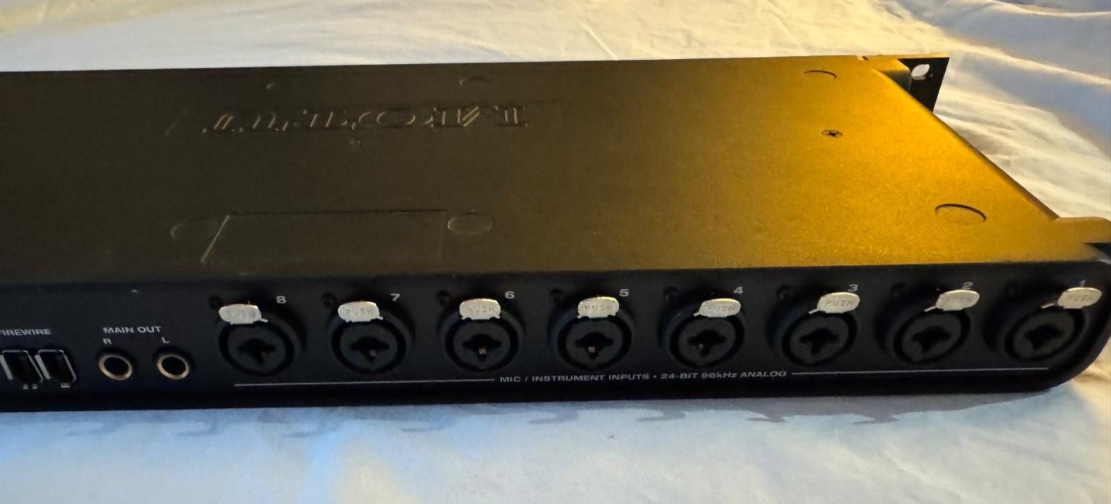Motu 8Pre 8Pre Firewire Audio Interface Eight Mic Preamps ADAT G2U