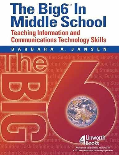 The Big6 in Middle School: - Paperback, by Jansen Barbara A. - Very Good v