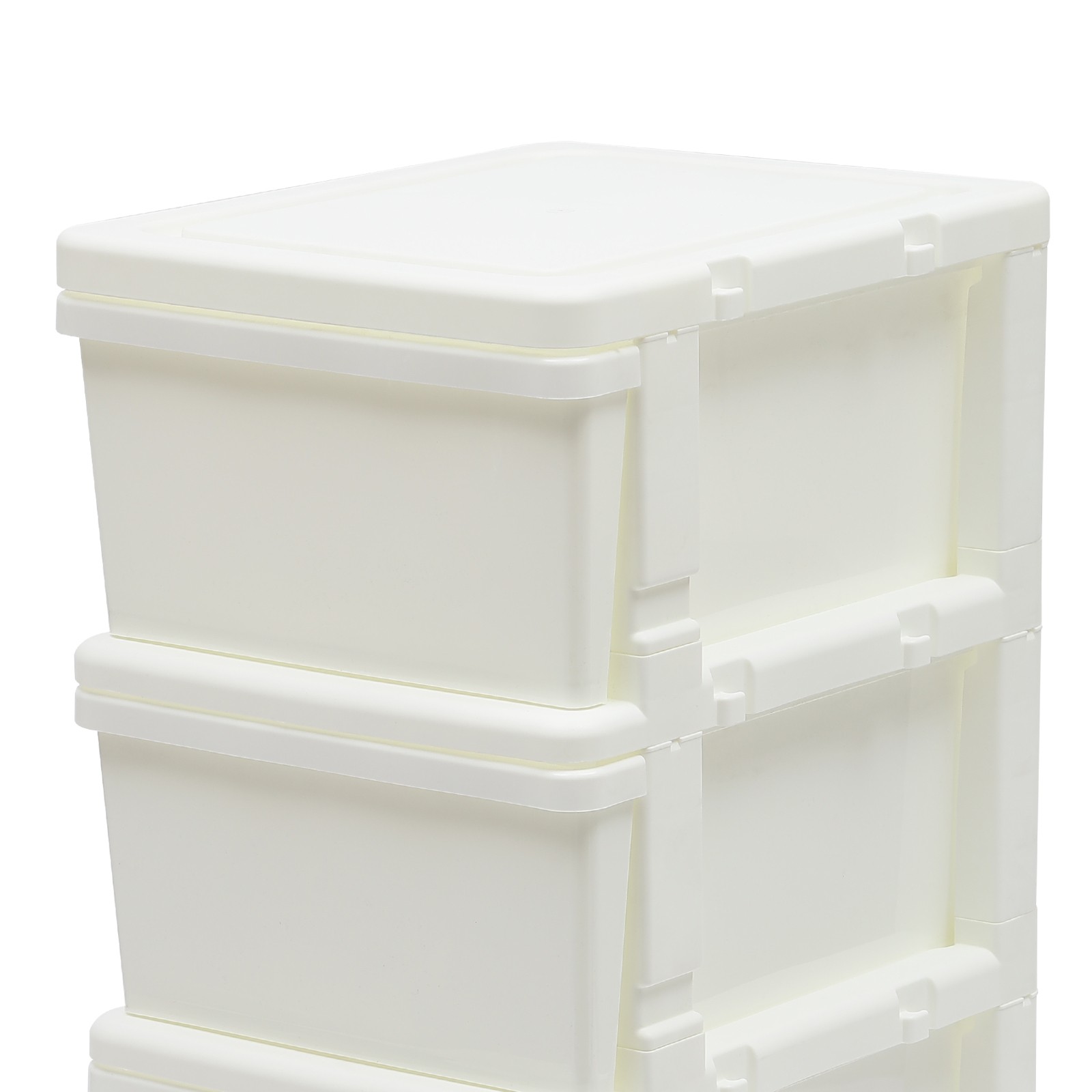 87.8cm(H) Document Storage Box Movable Office File Drawer Organizer W/ 4 Drawers