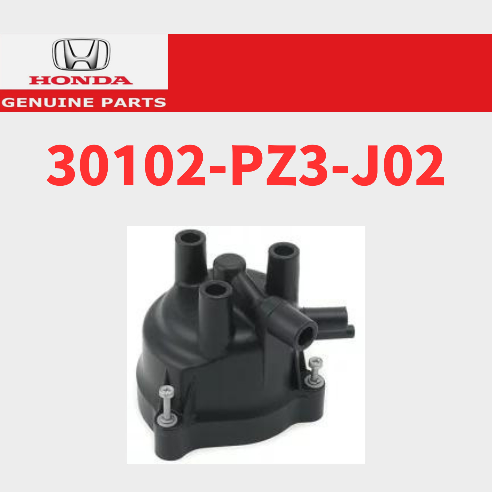 Honda Genuine Acty HA3 HA4 HH3 HH4 Engine Distributor Cap 30102-PZ3-J02 New