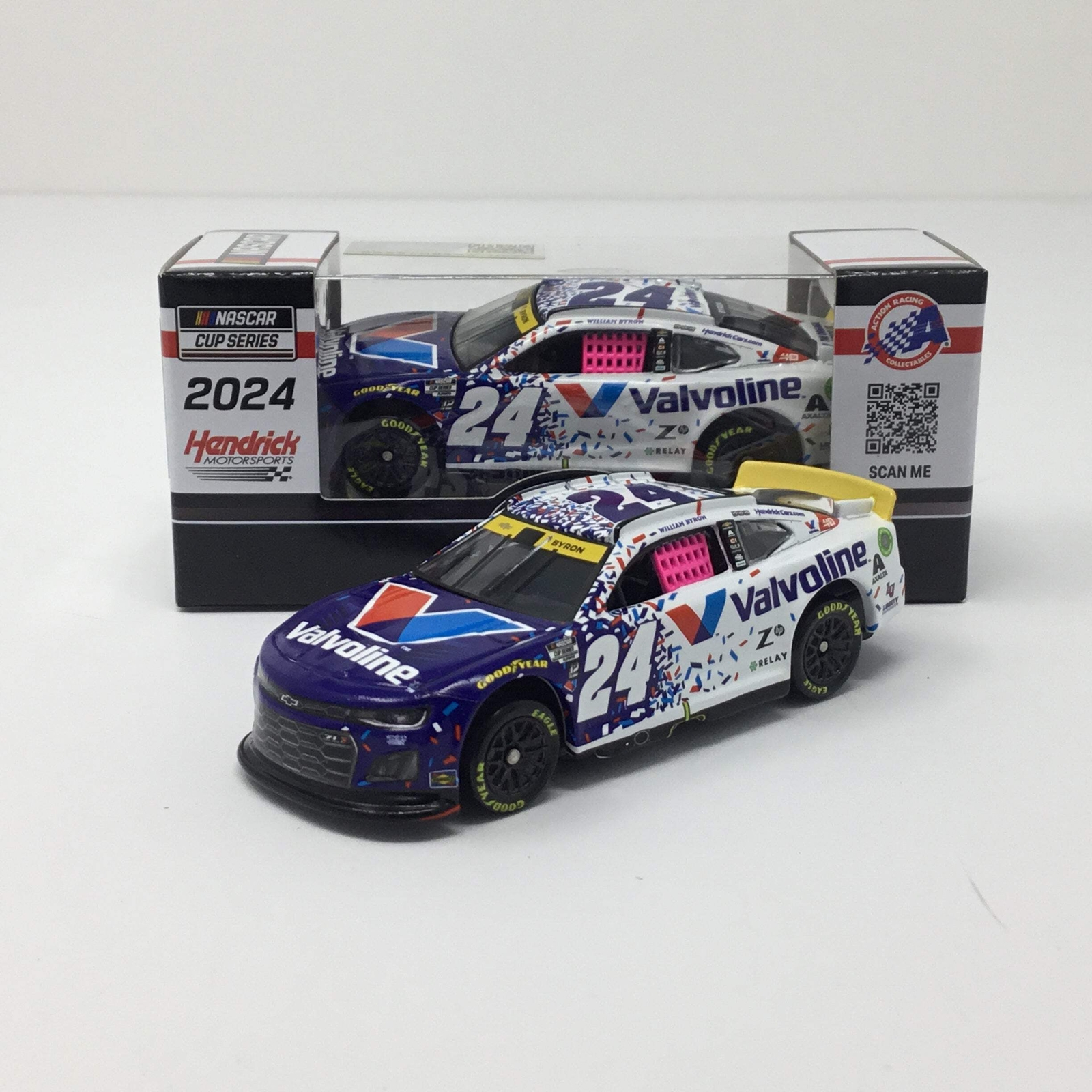 William Byron 2024 Valvoline Roval Special 1:64 Diecast