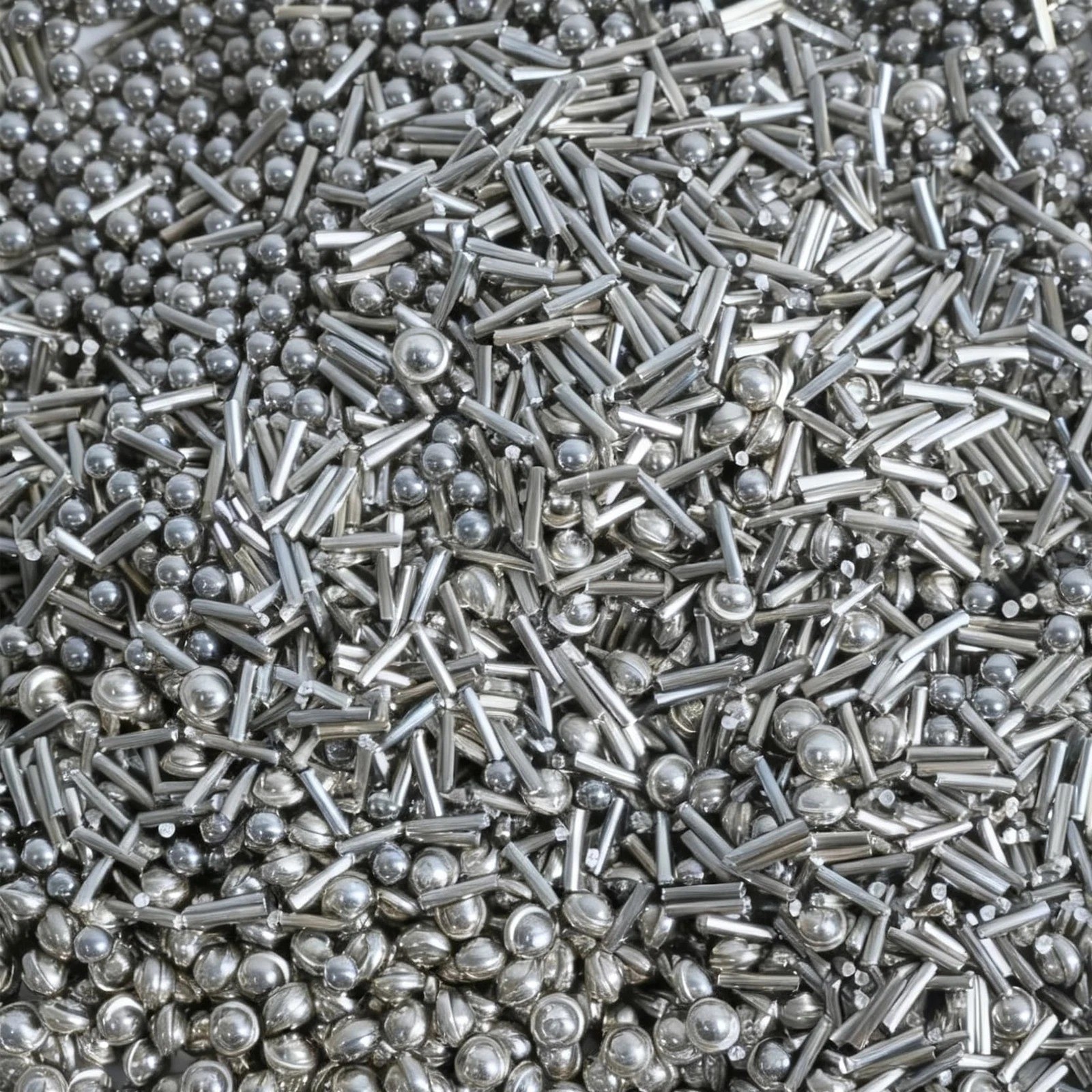 14oz 1/8" Stainless Steel Tumbling Media Shot - 3 Shapes Mixed...