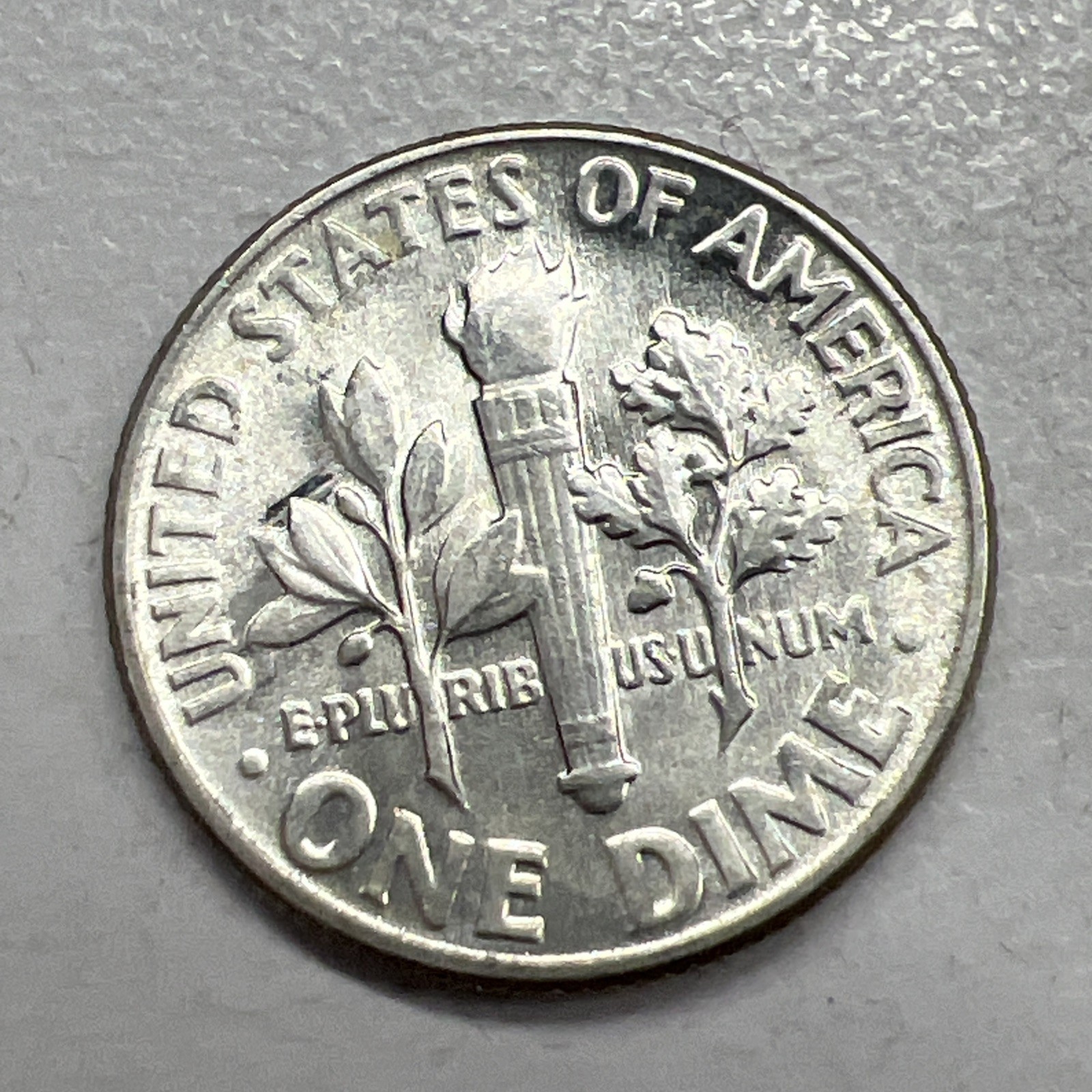1955 Roosevelt Dime 90% Silver 10c US Coin