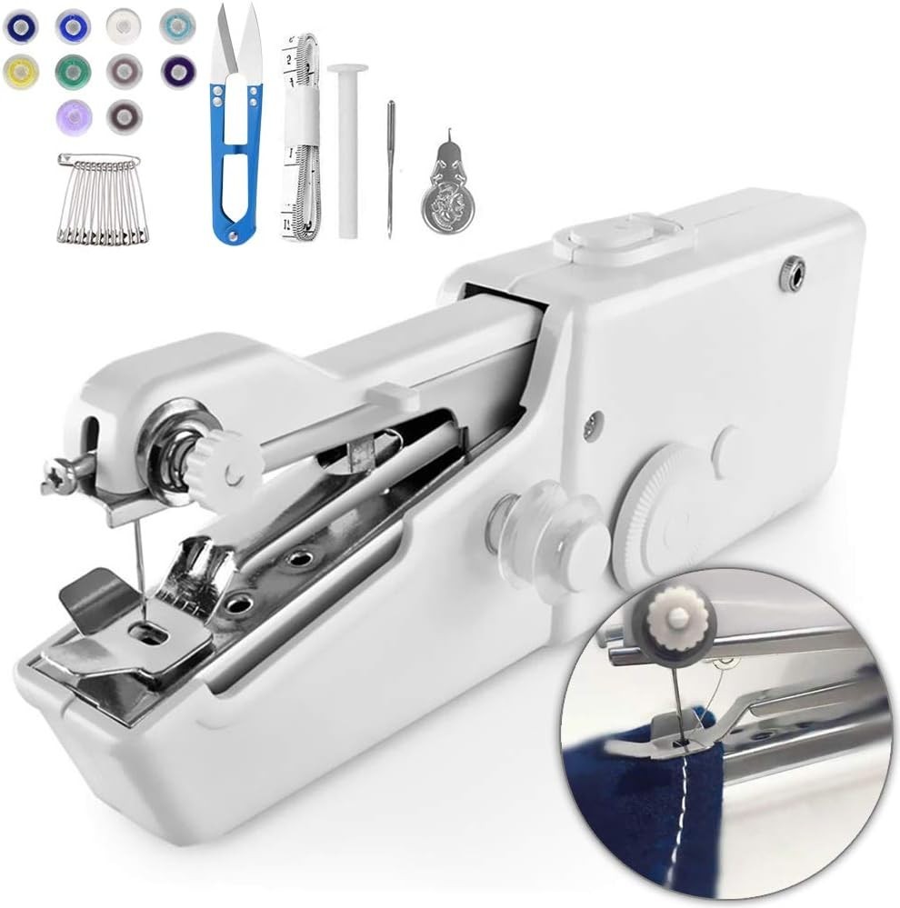Maquina De Coser Electrica Compacta Con Tabla De Extension Y Kit De Costura NEW