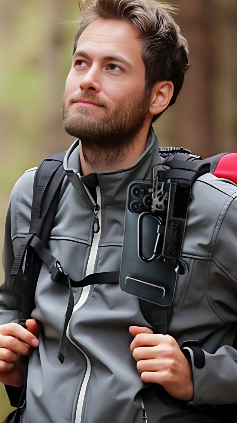 KaTTON Phone Case for iPhone 14 Includes Removable Multitool & Multi Carabiner