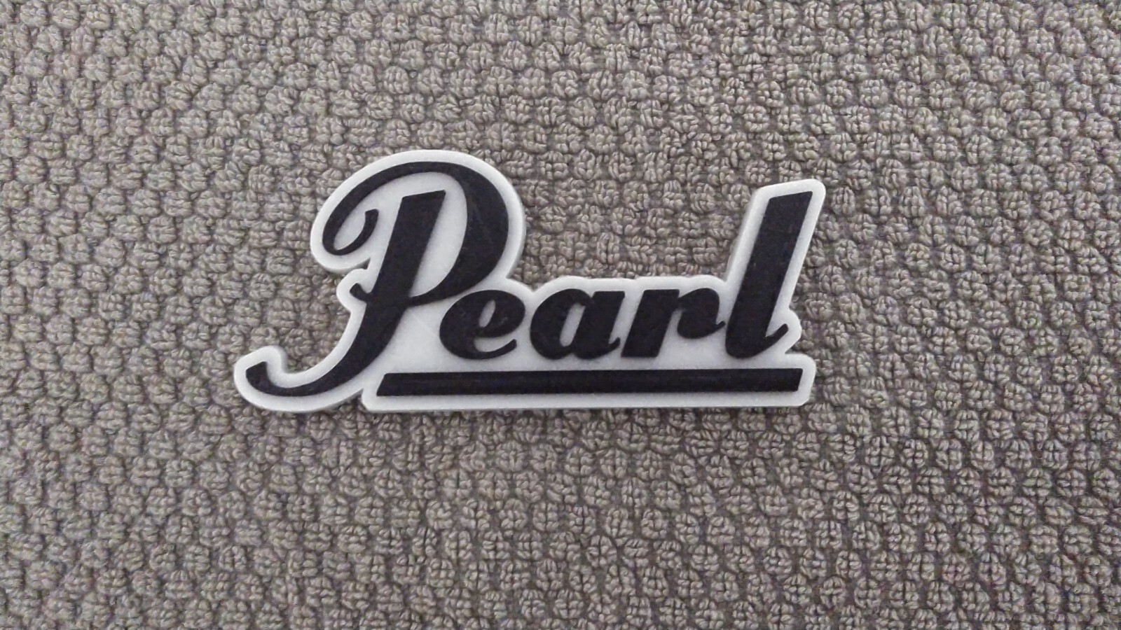 Pearl Logo Kitchen Refrigerator Magnet Drums Instruments Music Drum Set Sticks