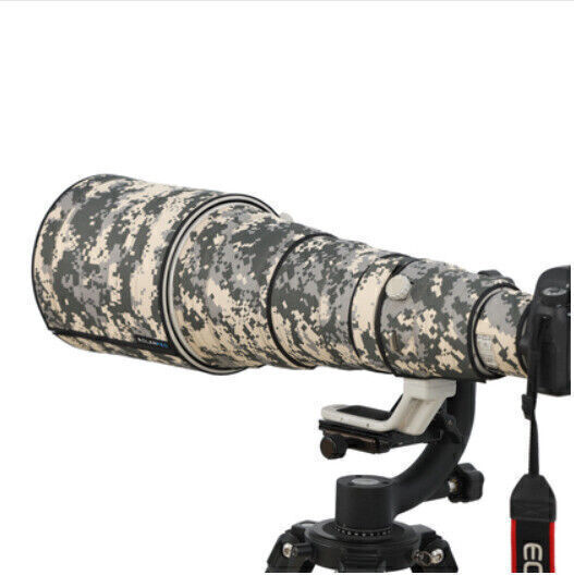 ROLANPRO Camouflage Lens Cover for Canon EF 600mm F/4 L IS USM Anti Shake I Case