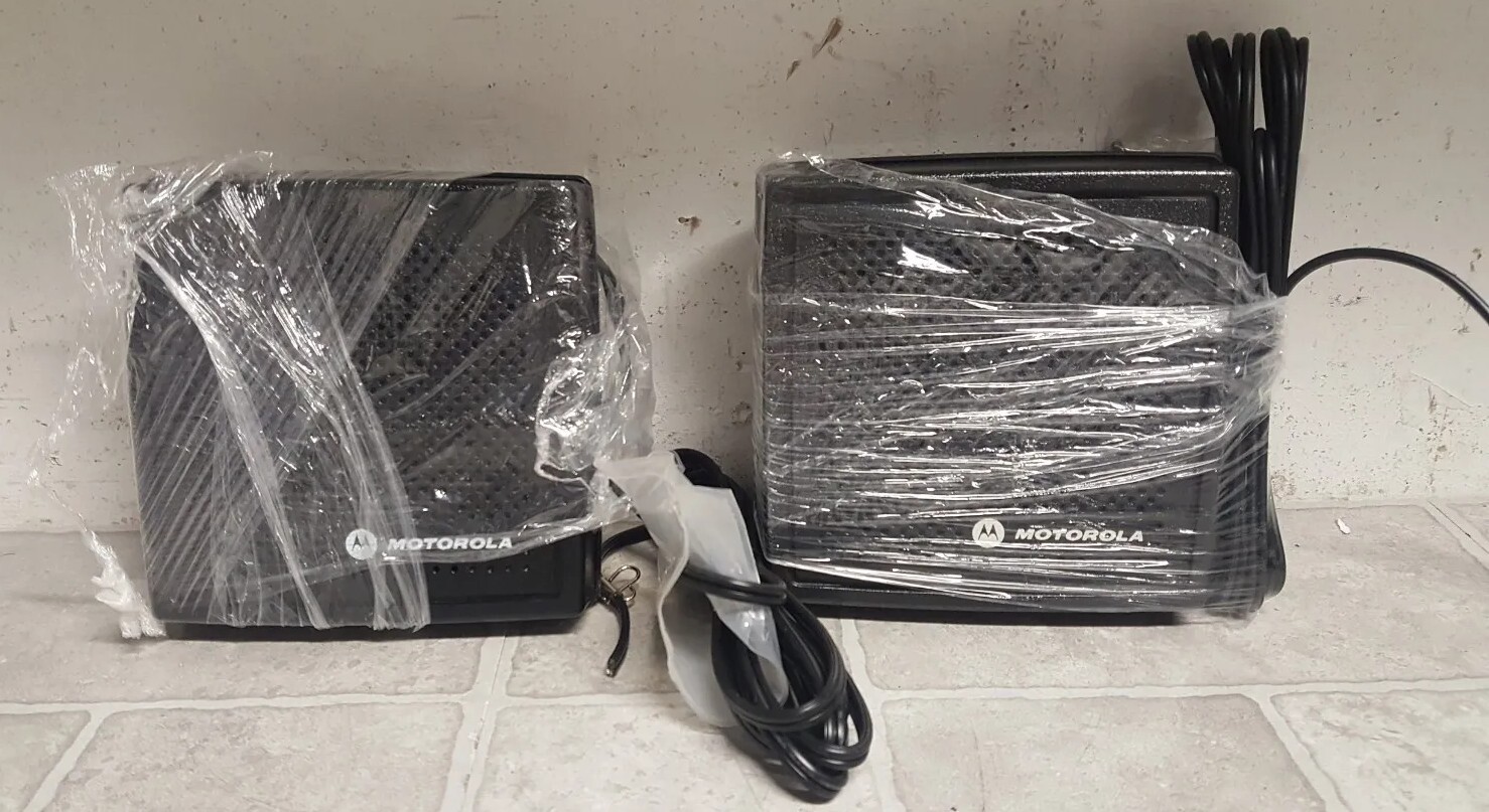 LOT OF 2 MOTOROLA HSN4031B External Speakers PLEASE READ