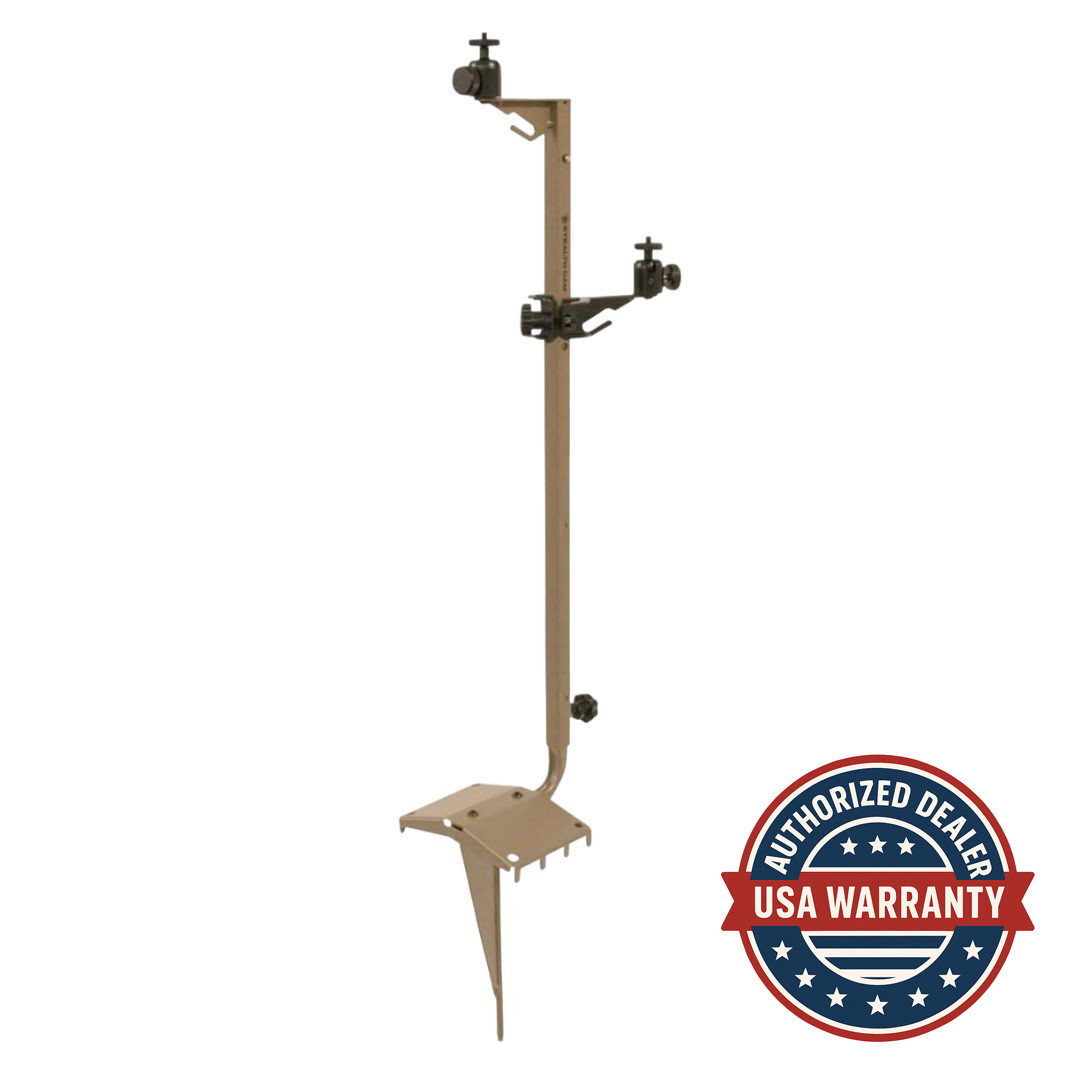 Stealth Cam Adjustable Multi Pivot Mounting Post Trail Camera Battery HUNTING