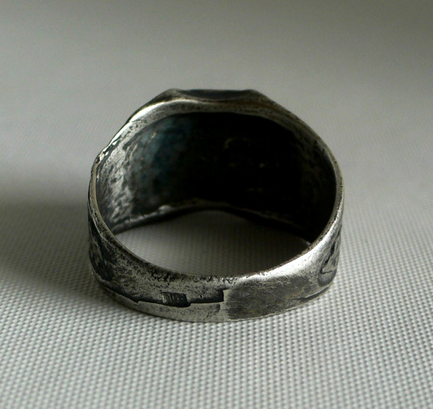 RING GERMAN WW2 WWII Pz.Div.-Panzer Tank Division Oak Leaves Ring
