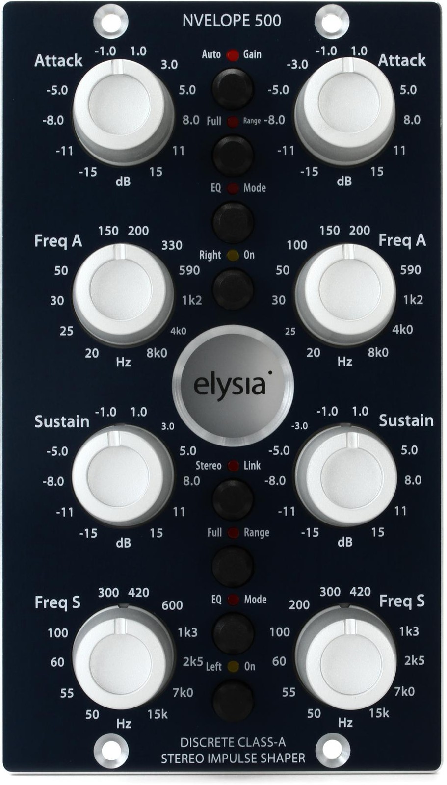 elysia nvelope 500 Series Stereo EQ & Dynamics Module
