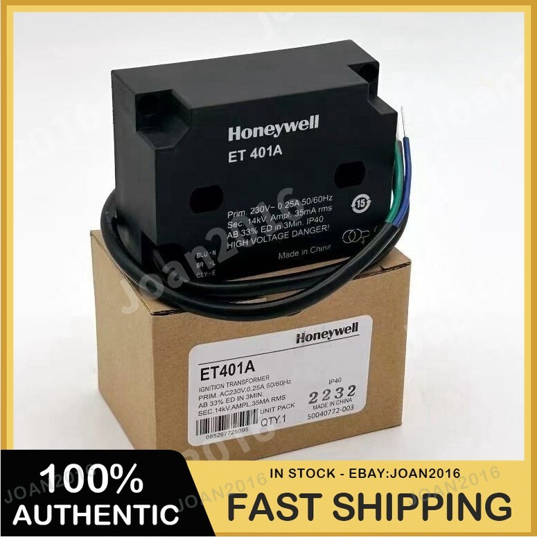 New Honeywell ET401A Ignition Transformer In Box Free Shipping