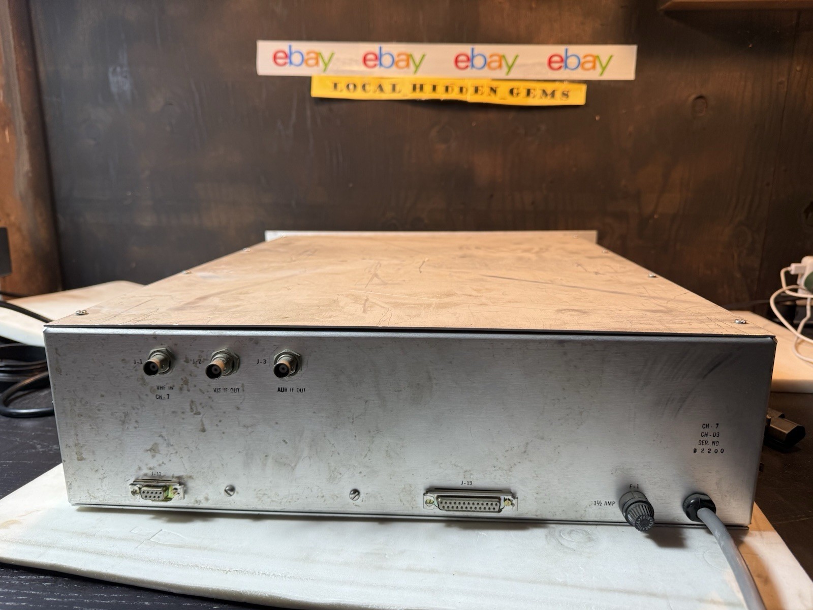 COMMUNICATION MICROWAVE CH-7 CH-D3 COMWAVE RECEIVER