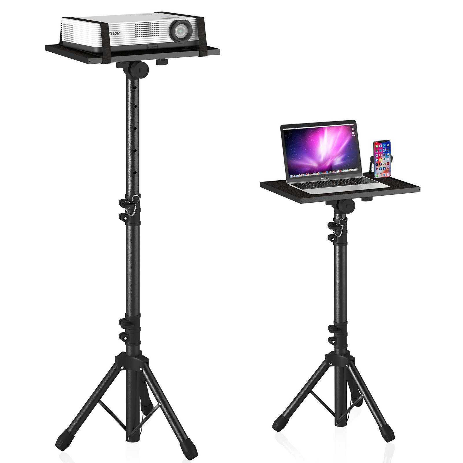 DECOSIS Projector Stand Tripod Adjustable, Laptop Height from 23.5 to 46.5 in...