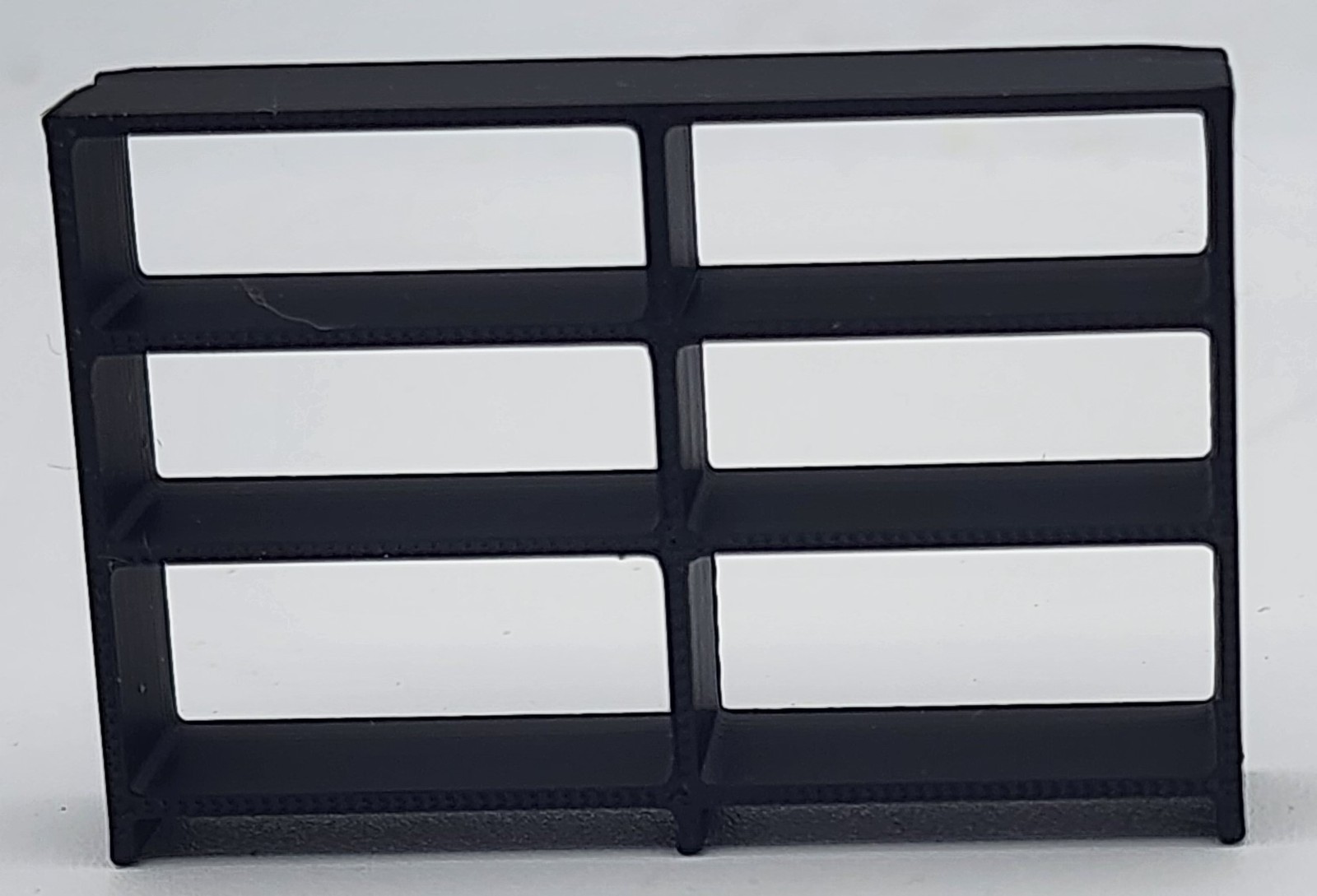 1/64 3D Printed Double Shelf Shelving Unit